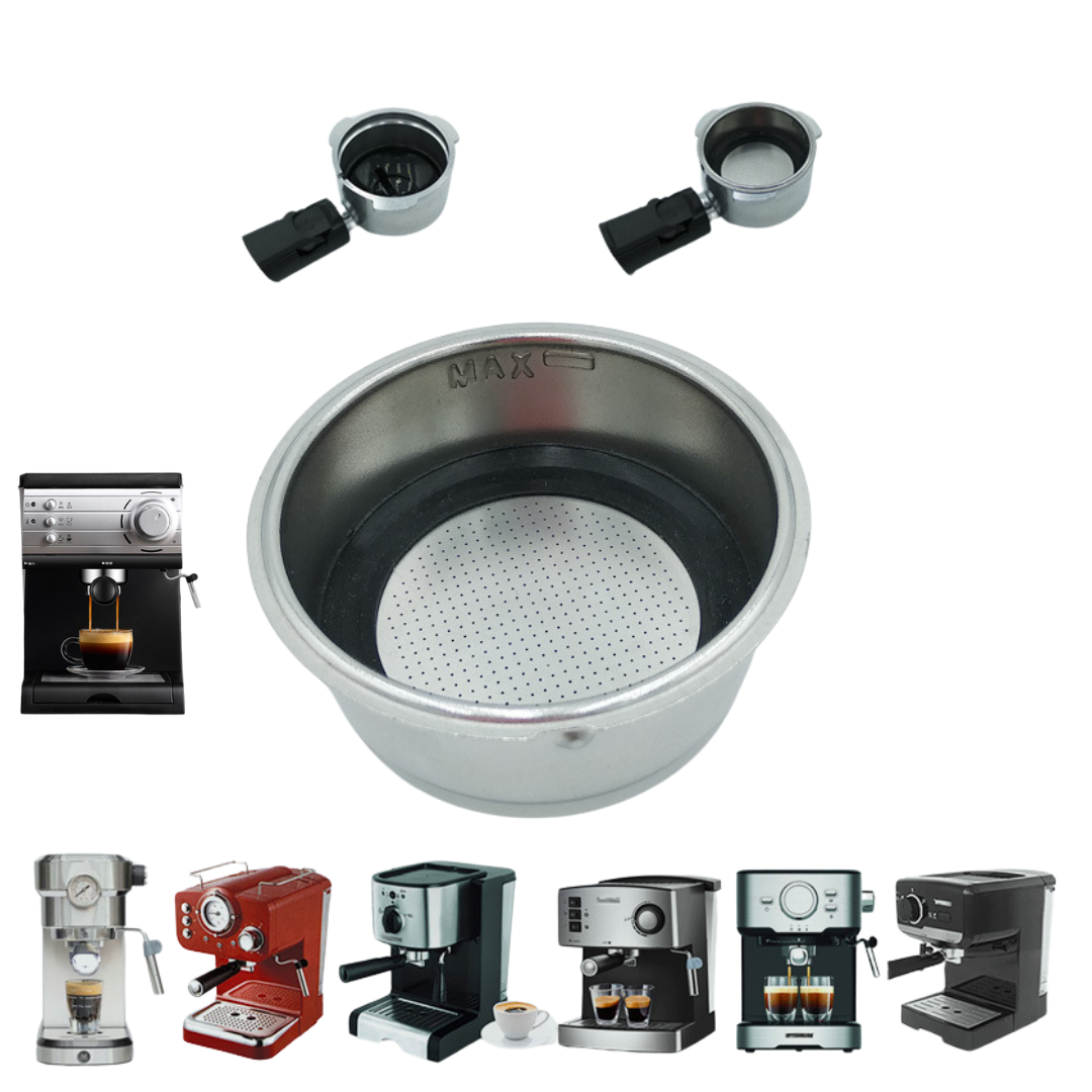 อะไหล่ ตะแกรง Filter ถ้วยกรอง 51 มิล ขนาด 2 ถ้วย เครื่องชงกาแฟ MiNiMEX รุ่น PICCOLINO รหัส 2146