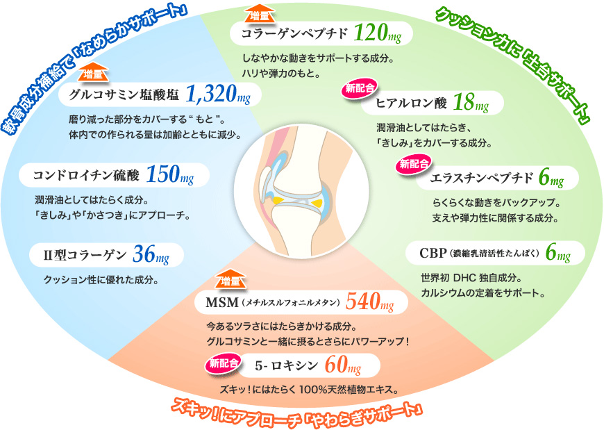 dhc super rakuraku ที่รวมวิตามินถึง9ชนิด แก้ปัญหาปวดเข่า ยอดขายอันดับต้นๆของญี่ปุ่น