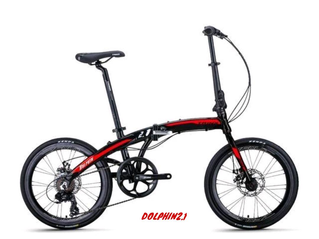 จักรยานพับได้ TRINX DOLPHIN 2.1 ล้อ 20 นิ้ว เกียร์ 7 สปีด ดิสเบรคน้ำมัน เฟรมอลูมิเนียม