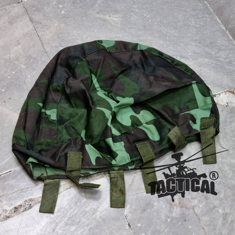 ผ้าคลุมหมวกคอบร้า มีสายรัดแว่น ช่องใส่แผนที่