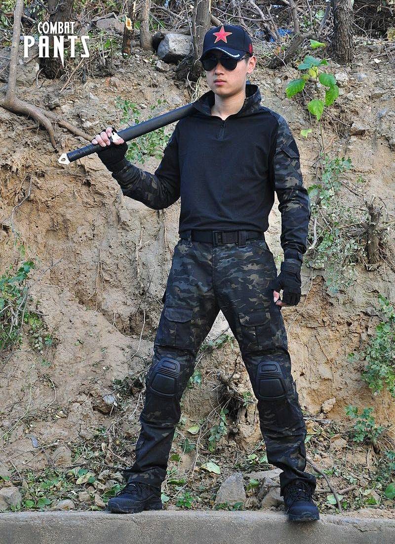 กางเกงสนับเข่า Combat Pants MCBK