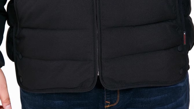 M2324-0022 เสื้อแจ๊คเก็ตผู้ชายไซส์ใหญ่ บุนวม Hoodถอดได้นะคะ