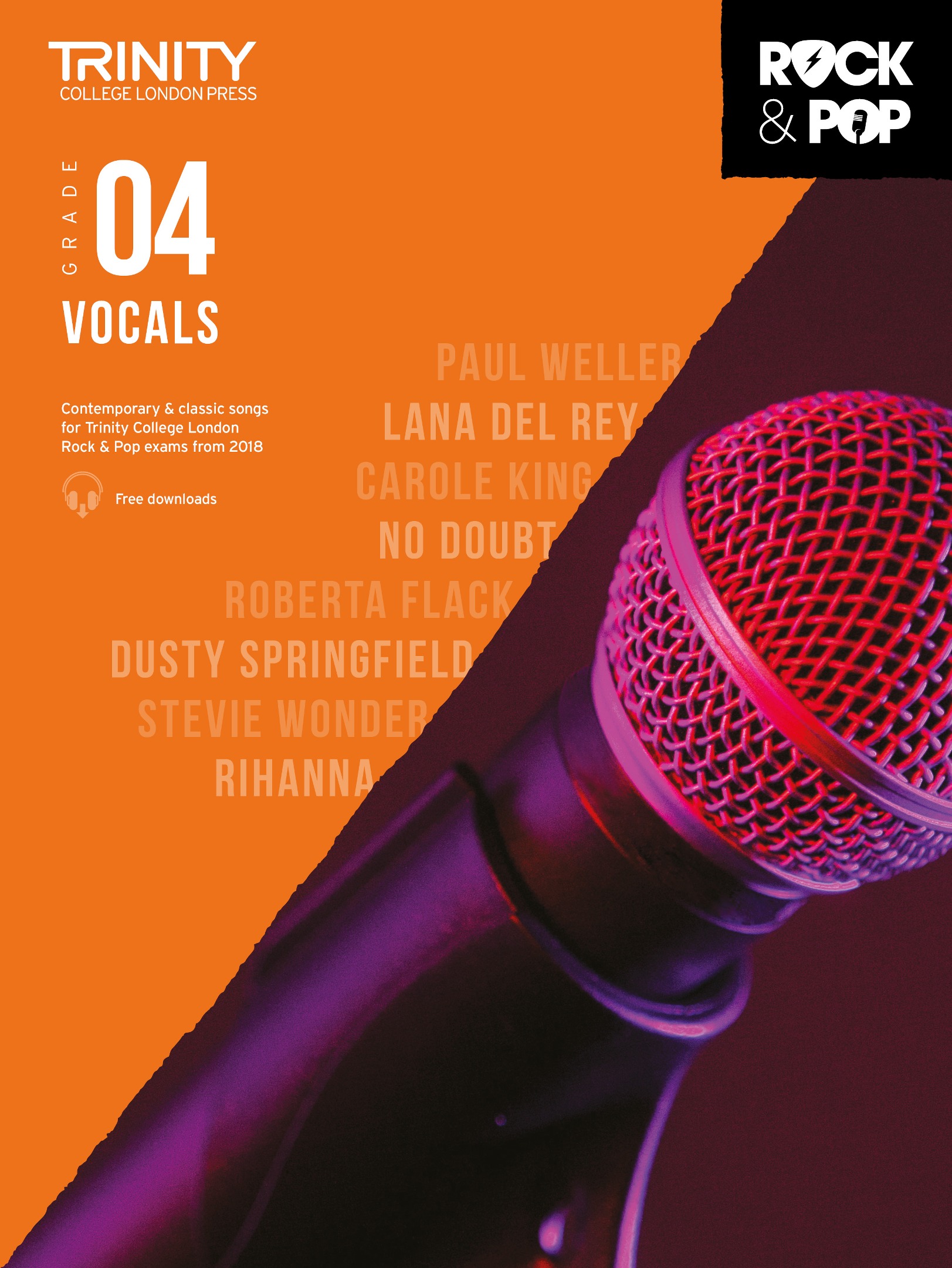 Rock&Pop 2018 Vocals Grade 4
