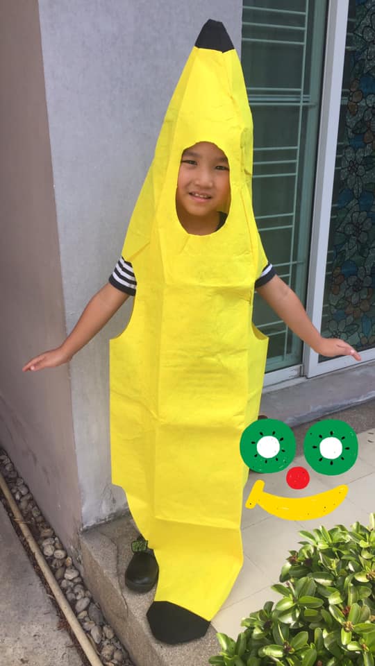 ชุดแฟนซีผักผลไม้สำหรับเด็ก