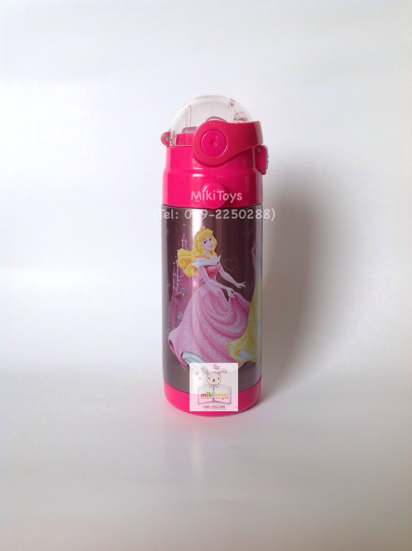 ✅กระติกน้ำเจ้าหญิง(สโนไวท์/ออโรร่า/เอเรียล) Disney Princess (Snow White/Aurora/Ariel) หลอดดูดนิ่ม รุ่นเก็บอุณหภูมิ แถมฟรี!! ถุงหุ้มช่วยรักษาอุณหภูมิ1ถุงและแปรงล้างหลอด1ชิ้นค่ะ^^