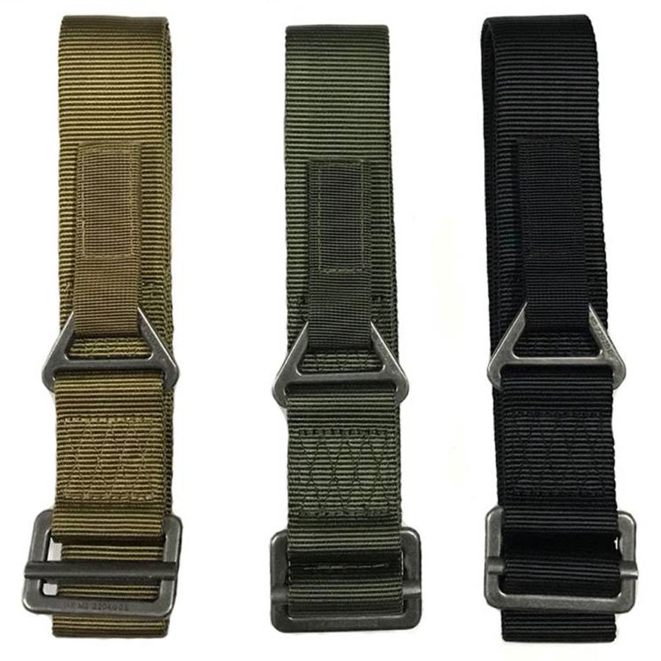 เข็มขัดไนลอนแท้ 100% C-1 หัว BK โรยตัว