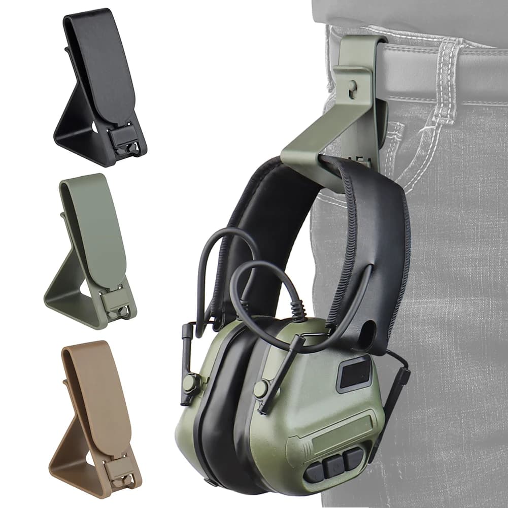 ตัวแขวนหูฟังติดเข็มขัด (Tactical Headset Hanger)