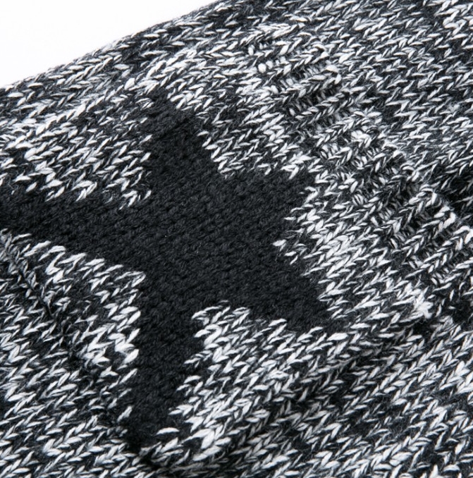 CO-010 ไหมพรม แบบยาว มีHood มีไซส์เดียวนะคะ สีเทาเข้ม