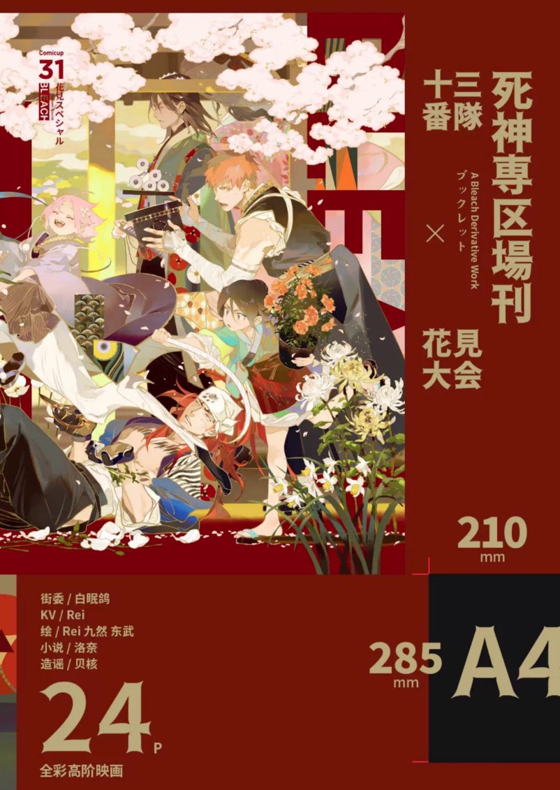 Bleach Derivative Work Booklet