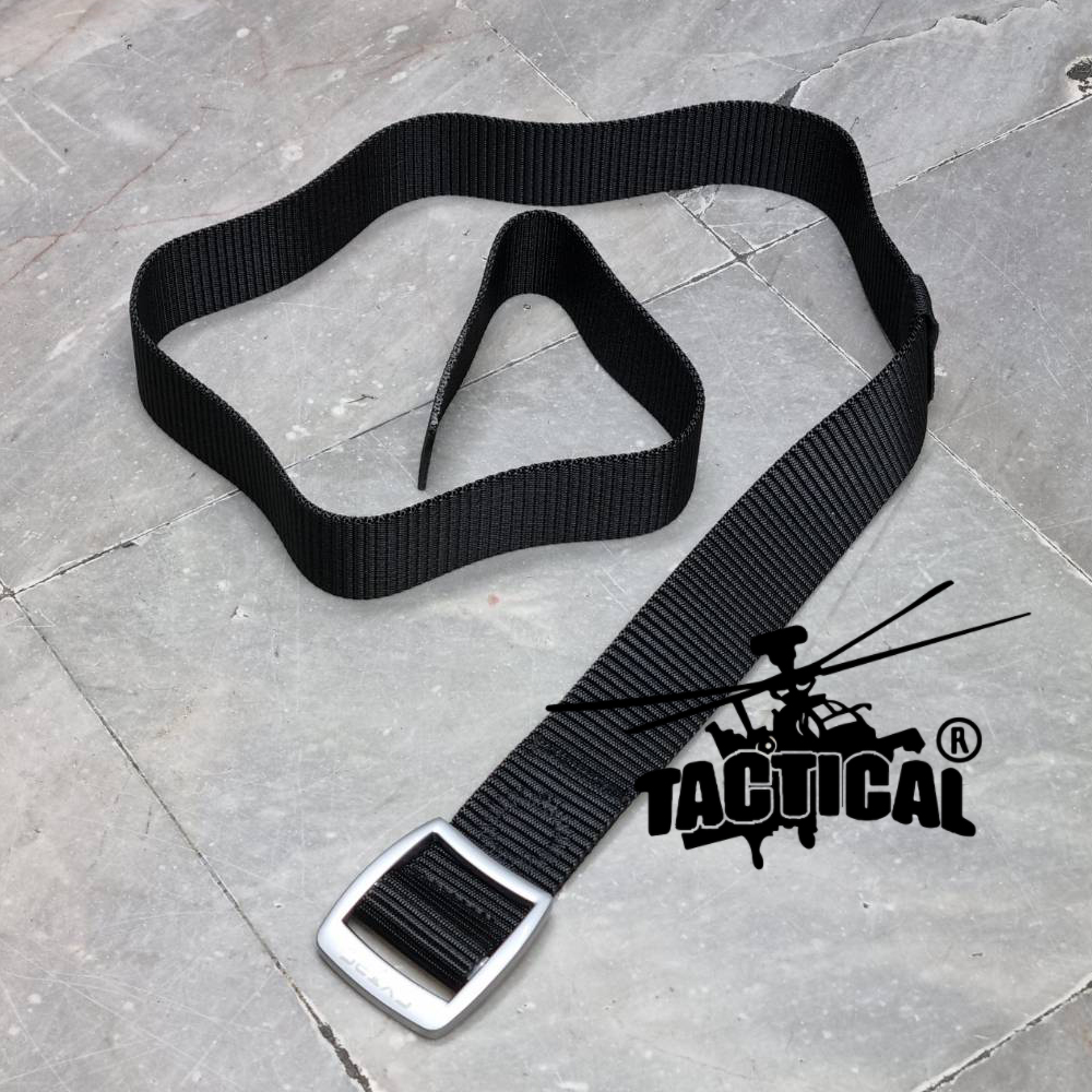 เข็มขัดไนลอน หัวเงินเงา Cytac