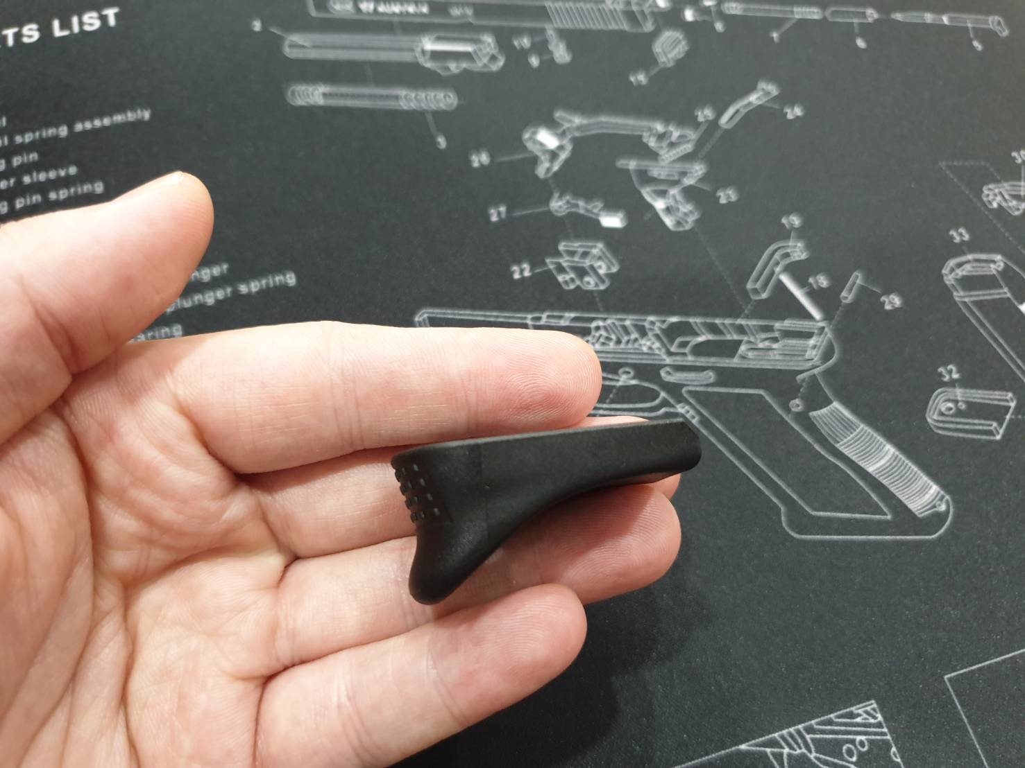 Grip ต่อแม็ก G43