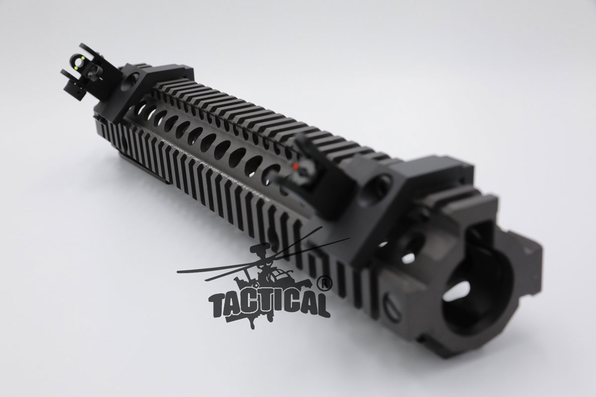 ศูนย์หน้า-หลังเฉียง พับได้แบบโลหะ รุ่นศูนย์เล็งเรืองแสง