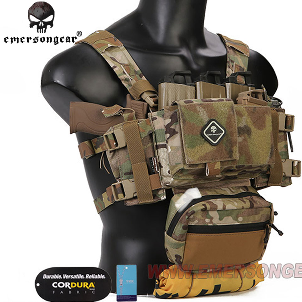 เสื้อเวส Emerson รุ่น Micro Fight Chissis MK3 Chest Rig