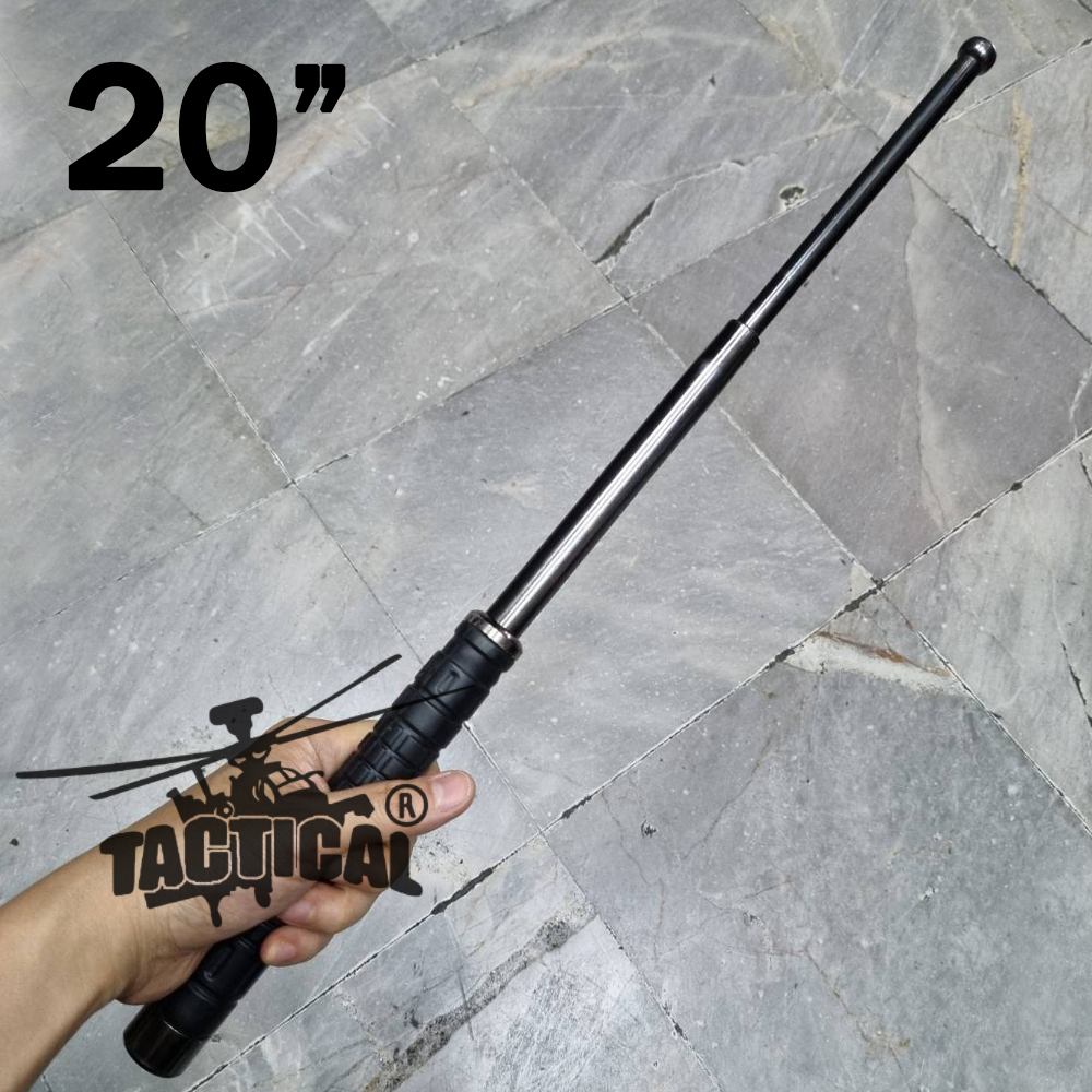 ดิ้วเหล็ก Tactical ด้ามยาง 20" 25" (แข็งแรง)