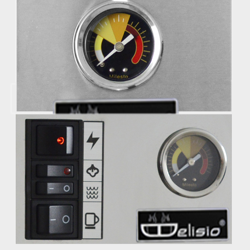 เครื่องชงกาแฟ 1 หัวกรุ๊ป Delisio 1050W. 1614-135
