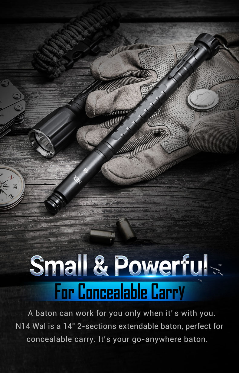 ดิ้วกดตูด NEX WALKER 2 ท่อน (14") Wal ของแท้