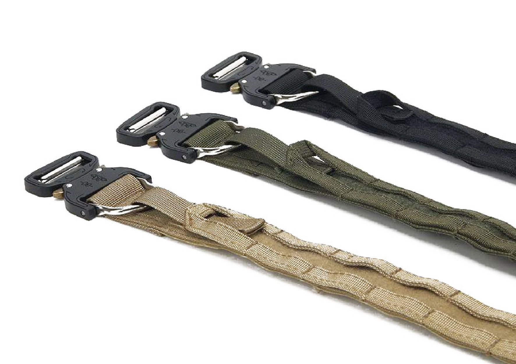 เข็มขัดยุทธวิธี หัว Cobra ทรง IPSC 2 ชั้น