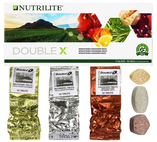 นิวทริไลท์ ดับเบิ้ล เอ็กซ์ (Amway NUTRILITE DOUBLE X ) วิตามินรวม ยอดขายอันดับหนึ่ง จากแอมเวย์มาเลเซีย