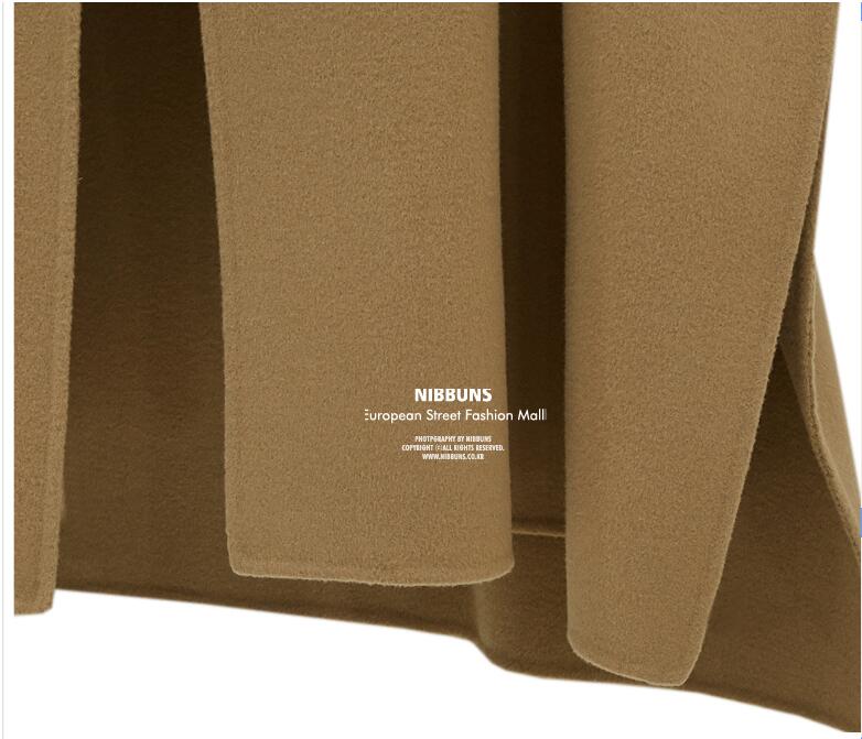 PreOrderเสื้อผ้าคนอ้วน - เสื้อกันหนาวคนอ้วน ไซส์ใหญ่ เสื้อโค้ทคลุมตัวยาว ไม่หนา สี : แดง / กากี / ดำ สำเนา