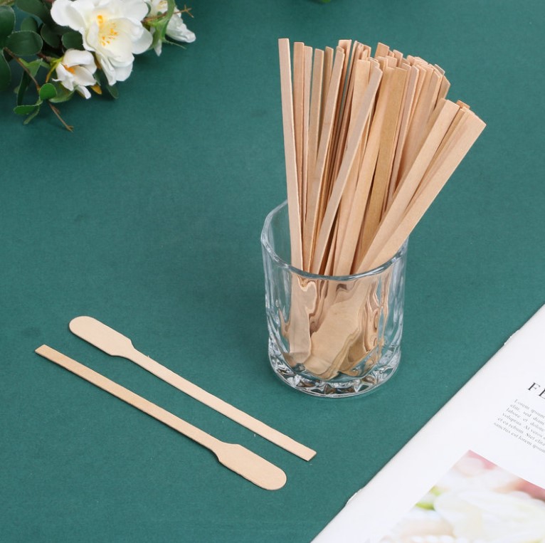 ไม้คนกาแฟ แบบใช้แล้วทิ้ง แพ็ค 97-100 ชิ้น