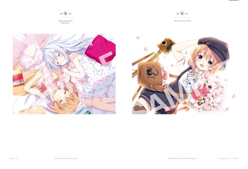 (พร้อมส่ง) [แพ็กเซ็ต3เล่ม] Gochuumon wa Usagi Desu ka? Art Book vol. 1,2,3