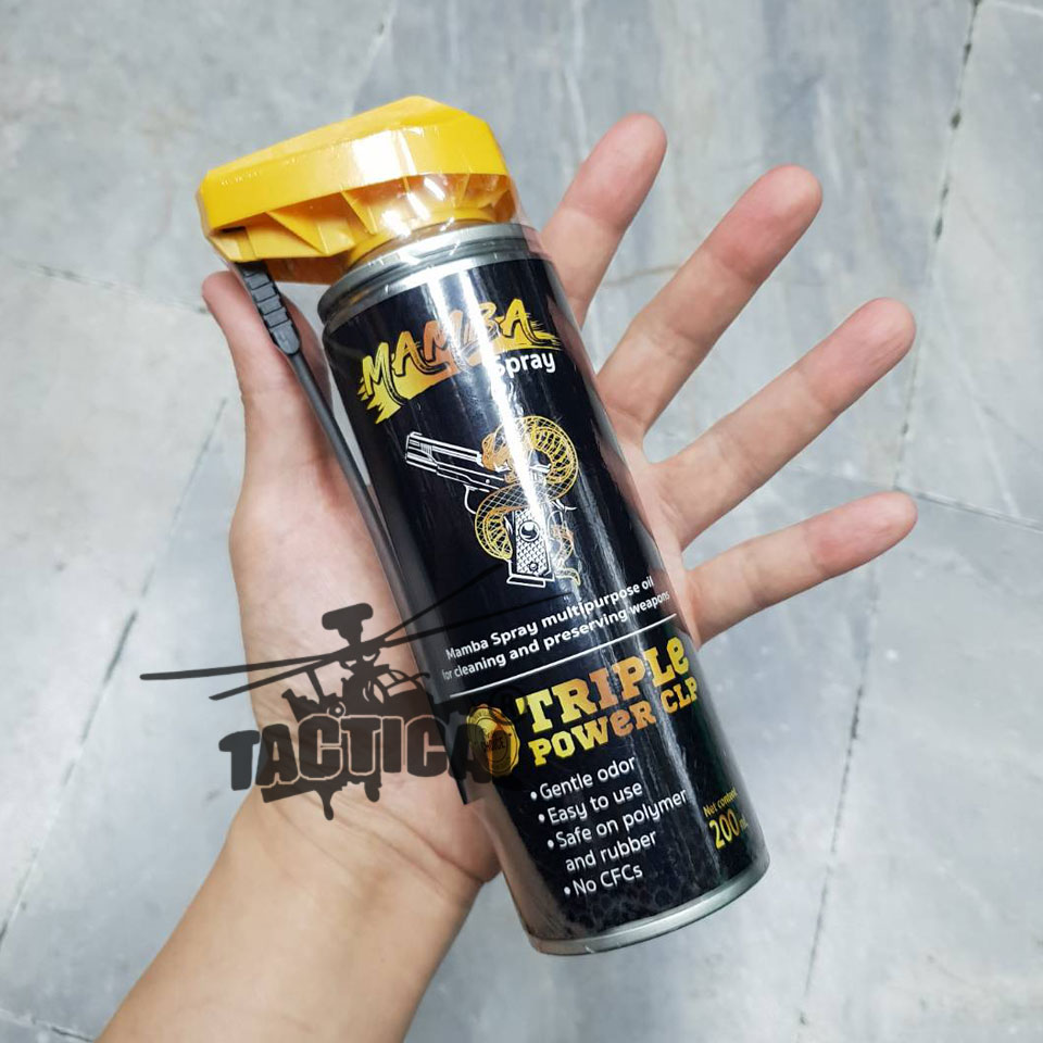 น้ำยาล้างทำความสะอาดปืน แมมบ้าสเปรย์ (Mamba Spray)