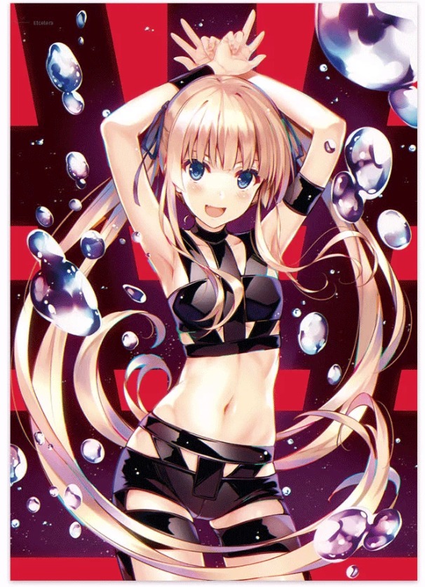 Artbook วิธีปั้นสาวบ้านให้มาเป็นนางเอกของผม 1 Flat.