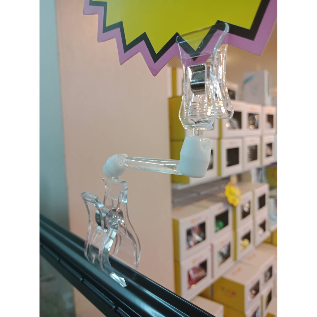 Akachan ที่หนีบป้ายราคา ขนาด 2.2*17 ซม. แพ็ค 5 ชิ้น