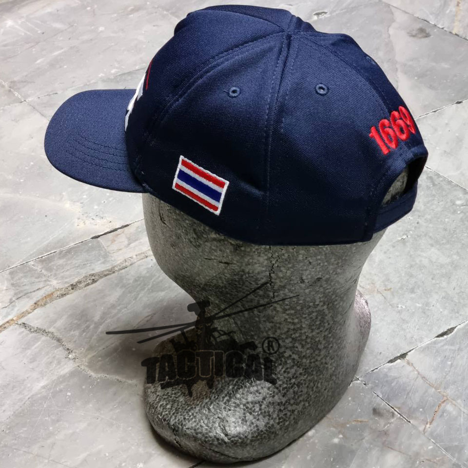 หมวกแก๊ป กรมท่า RESCUE ซิปหลัง