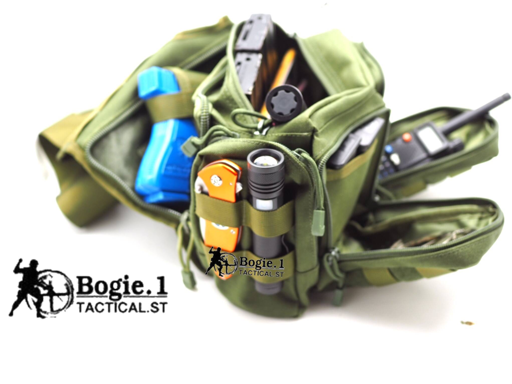 กระเป๋าสะพายไหล่ กป.หน้า 2 ใบ ผ้า Cordura