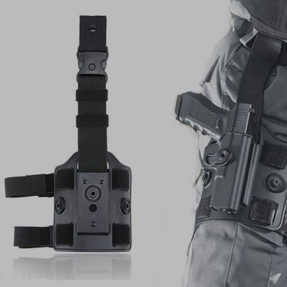 (ของแท้) เพลทติดกับซองปืน Cytac รัดขา