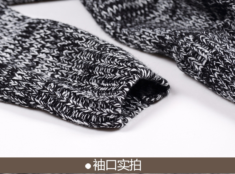 PreOrderเสื้อผ้าคนอ้วน - เสื้อโค้ทกันหนาวไซส์ใหญ่ ไหมพรมตัวยาวหนา สี : เทาเข้ม / แดง