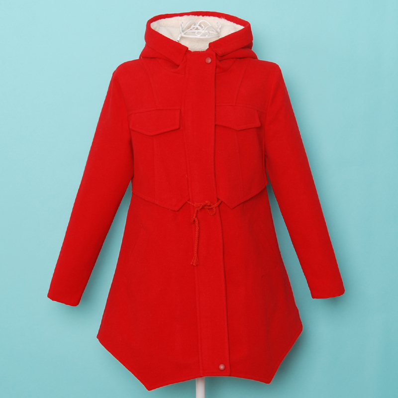 PreOrderคนอ้วน - เสื้อโค้ทกันหนาวแฟชั่น ไซส์ใหญ่ คนอ้วน แฟชั่นเกาหลี ไม่หนามาก ข้างในเป็นขนสัตว์ มีHood สี : น้ำเงิน / กุหลาบ / ม่วงอ่อน/ แดง / เหลือง