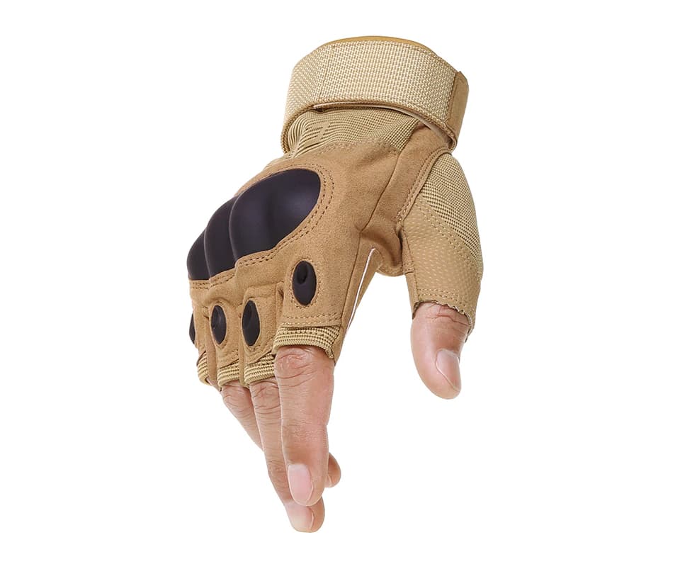 ถุงมือสนับแข็ง ครึ่งนิ้ว Bogie.1