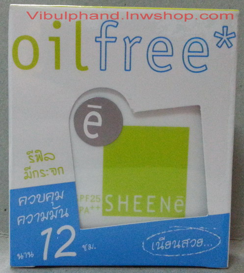 SHEENe Oil Free Cake Powder SPF25 PA++ ชีนเน่แป้งเค้กควบคุมความมัน