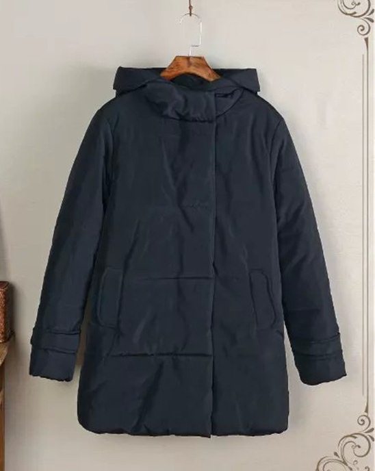 PreOrderคนอ้วน - เสื้อกันหนาว แจ๊คเก็ตบุนวม มีHood สี : เทา / ขาว / แดง / ดำ