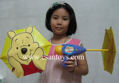 ปืนฉีดน้ำร่มหมีพูห์+ทิกเกอร์