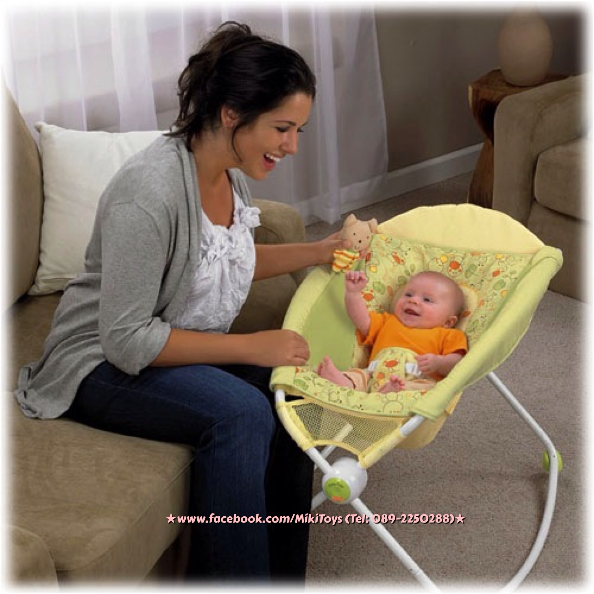 เปลโยก Fisher Price Newborn Rock 'n Play Sleeper