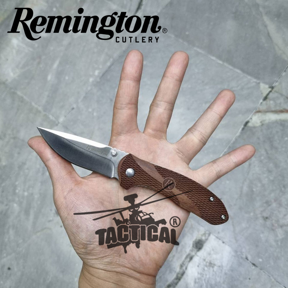 มีดพับ มีกริปเหน็บ ยี่ห้อ Remington R 40002-B ของแท้