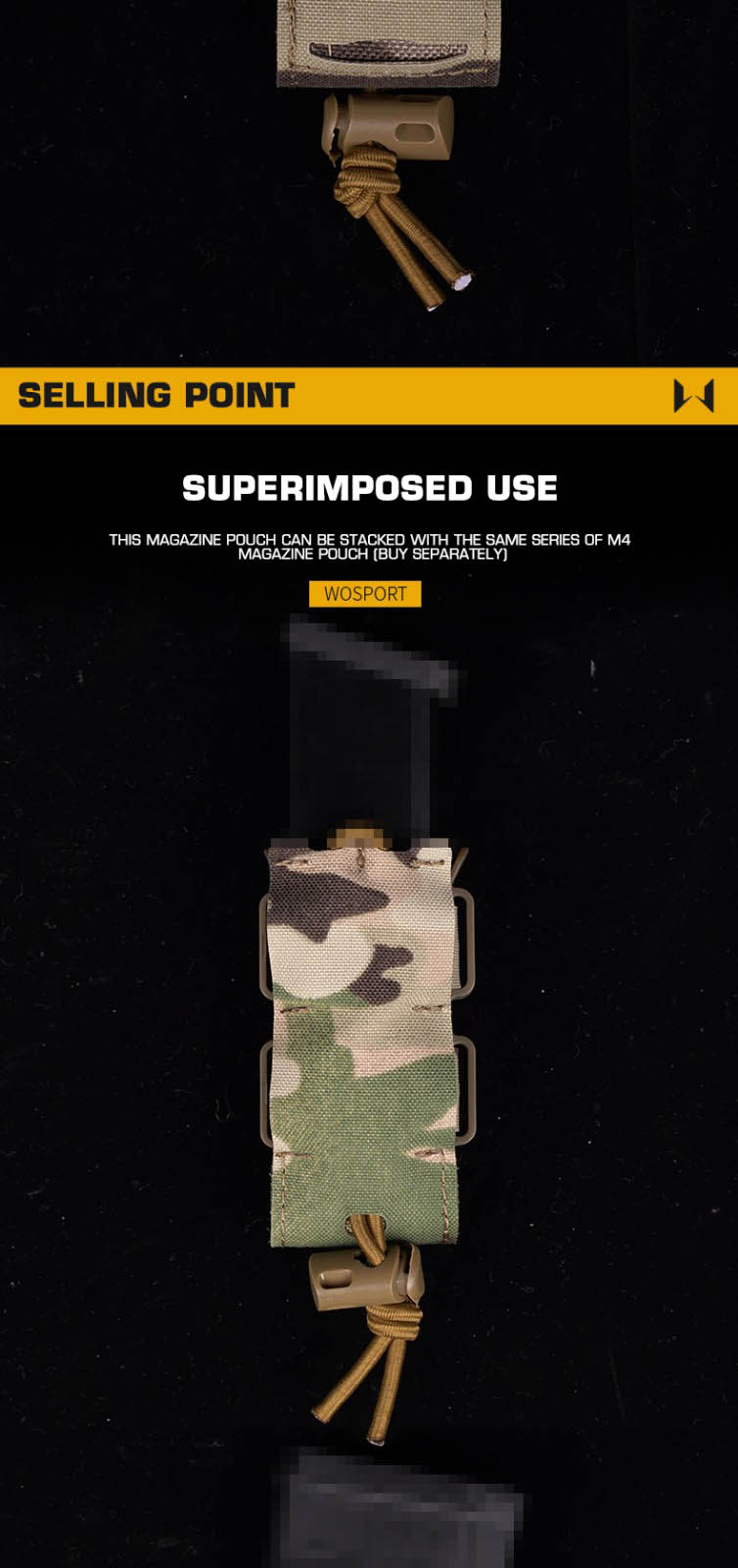 เพ้าแม็กกาซีน ทรง Wilder Tactical รุ่น Urban Assault Extended