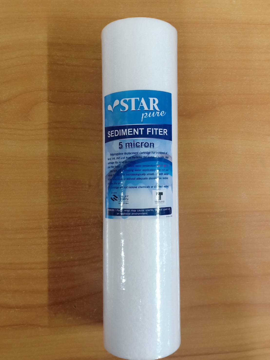 ไส้กรองน้ำ PP 10 นิ้ว 5 ไมครอน ยี่ห้อ STAR PURE