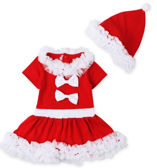 ชุดกระโปรงสีแดงใส่ในงานคริสต์มาสและเทศกาลต่างๆ