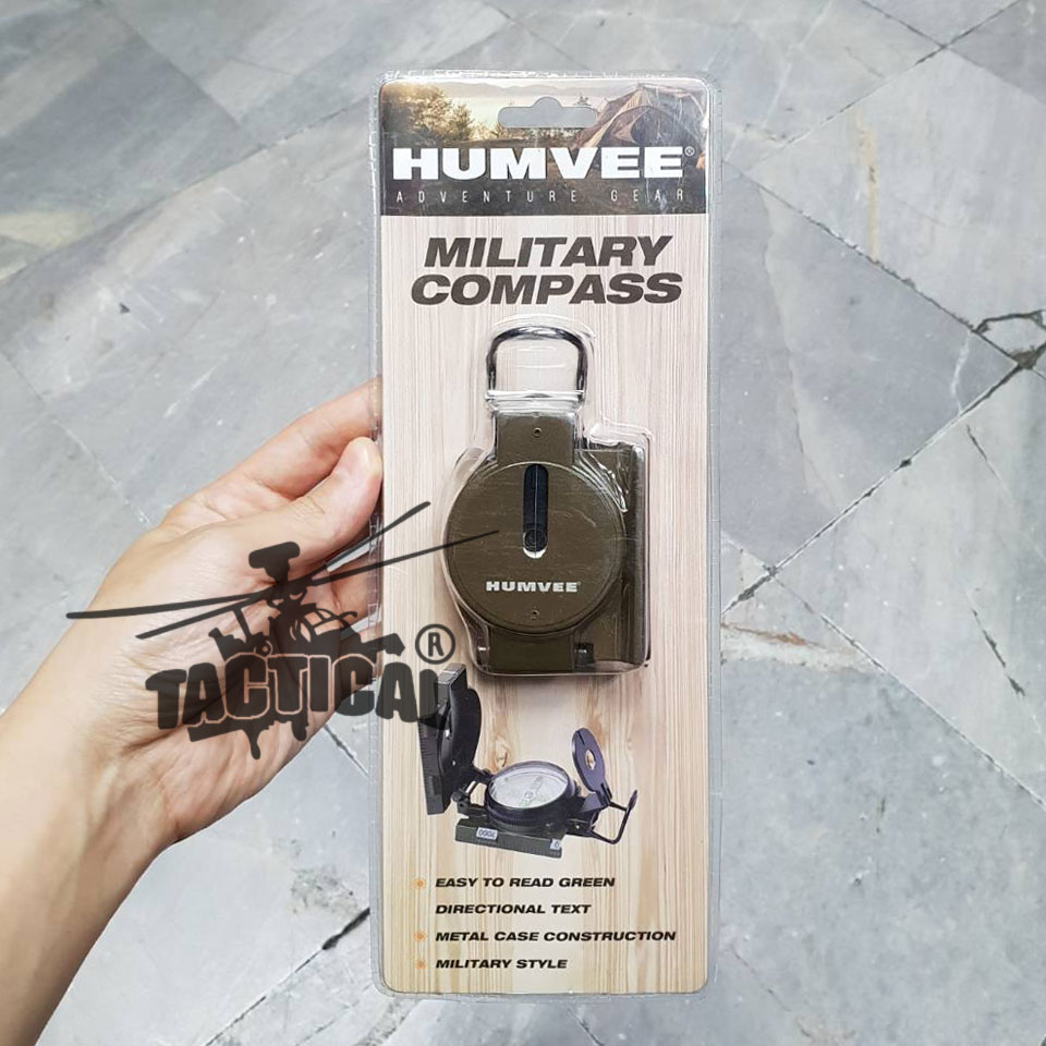 เข็มทิศทหาร Humvee เขียว