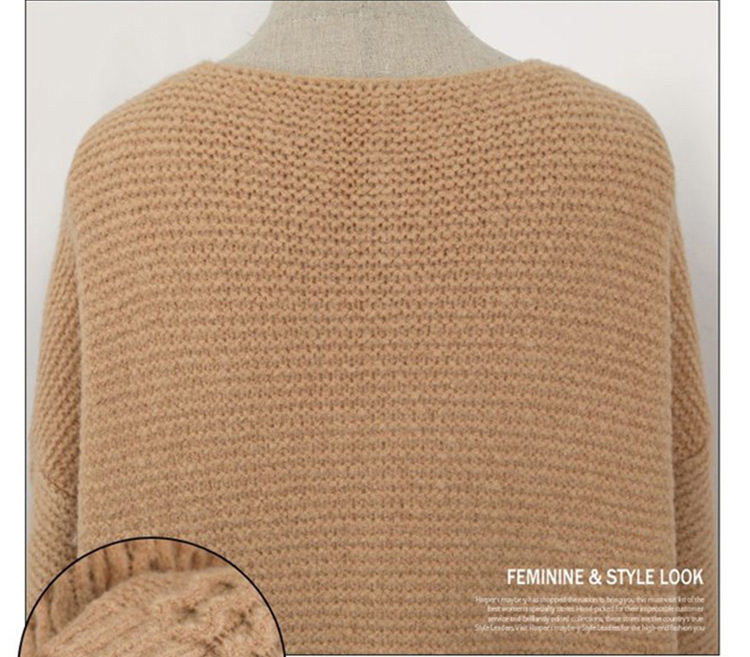 PreOrderไซส์ใหญ่ - เสื้อกันหนาว-คาร์ดิแกน ไซส์ใหญ่ คนอ้วน ไหมพรม สี : น้ำตาล / น้ำเงิน