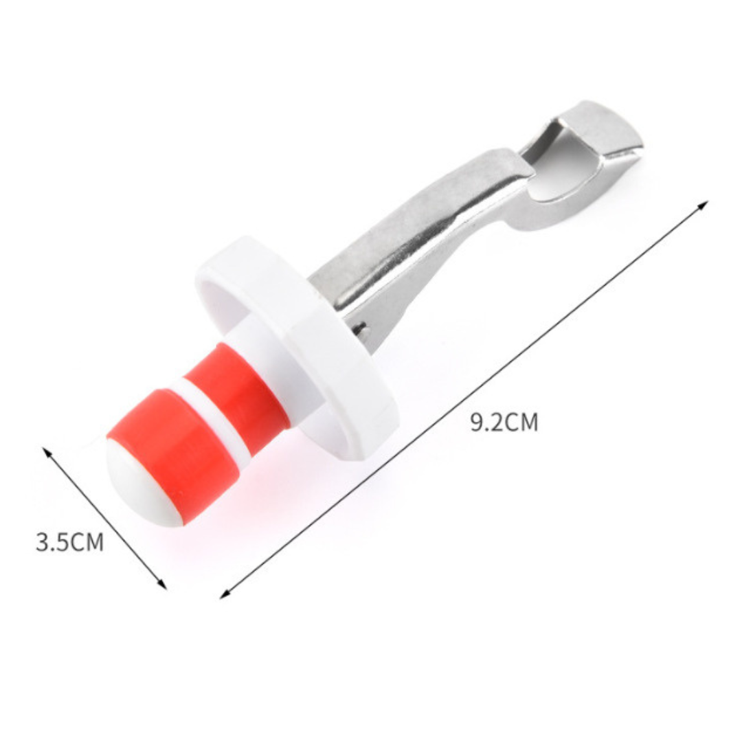 จุกปิดขวดโซดา จุกเบียร์จุกซิลิโคนไวน์จุก สีขาวแดง Magical expanded bottle lid รหัส 2280