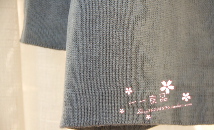 Pre Order - เสื้อกันหนาวแฟชั่น ผ้าหนา ผ้าลูกไม้รอบคอและหมวก สี : สีฟ้า / สีดำ