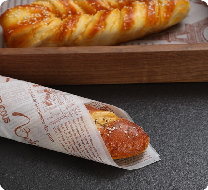 กระดาษไขรอง-ห่ออาหาร ขนาด 28x38 ซม. แพ็ค 50-100 ชิ้น