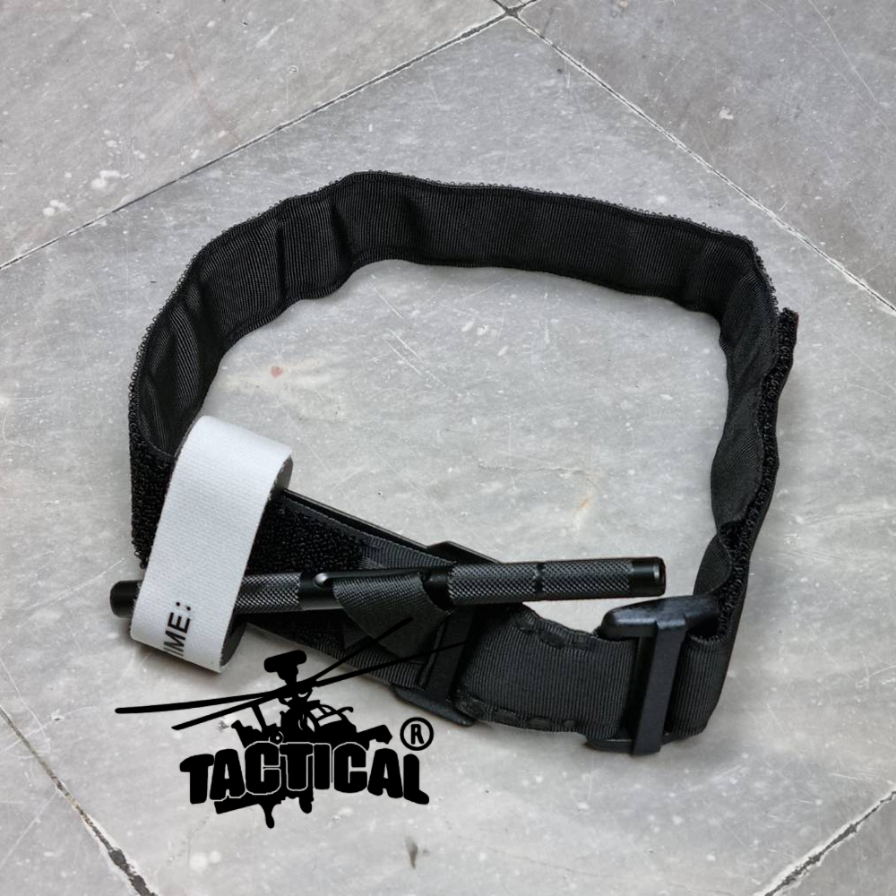 สายรัดห้ามเลือด ทูนิเก้ (Tourniquet) ก้านอลูมิเนียม