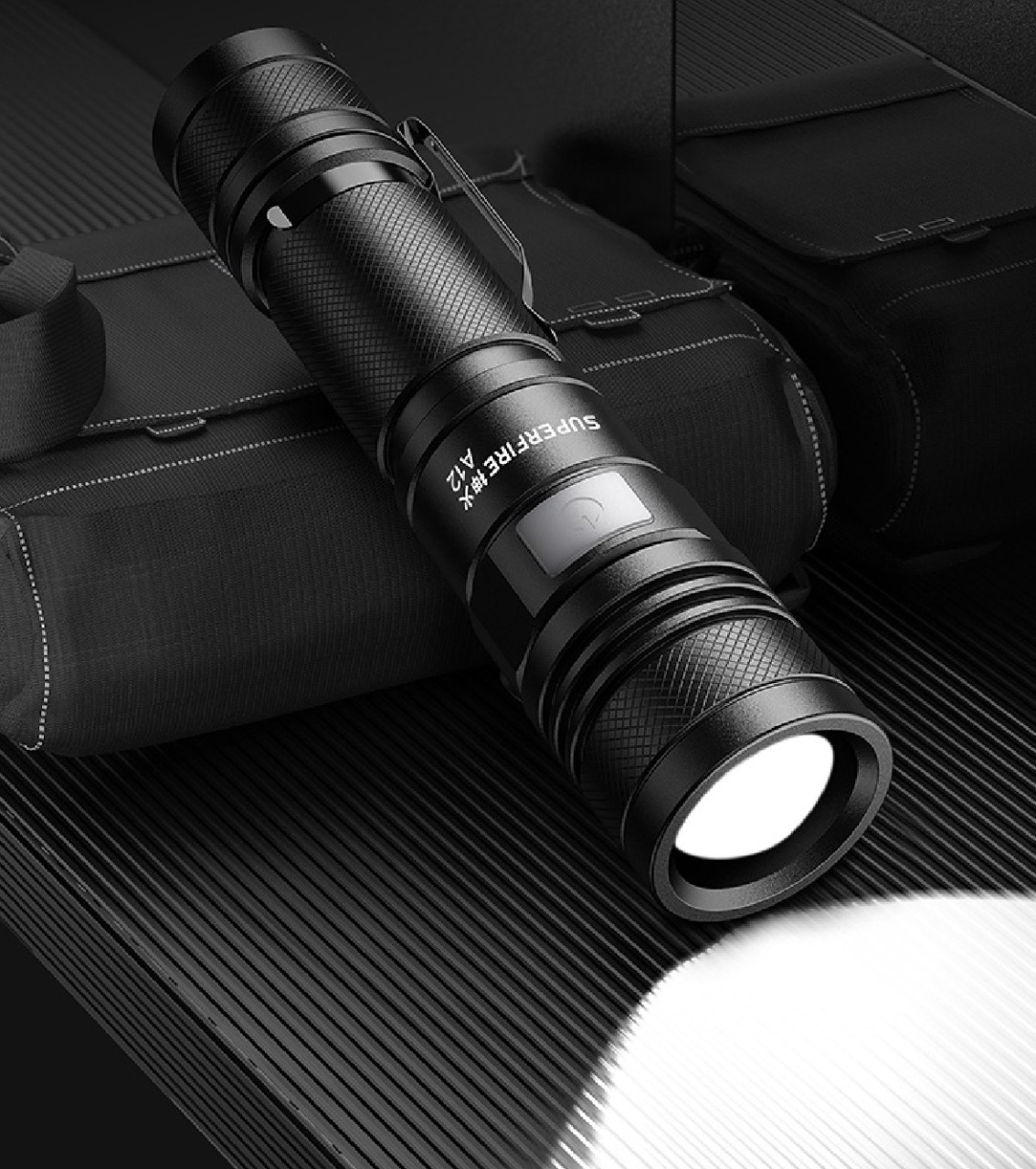 ไฟฉาย SupFire รุ่น A12 (ไฟแรง)