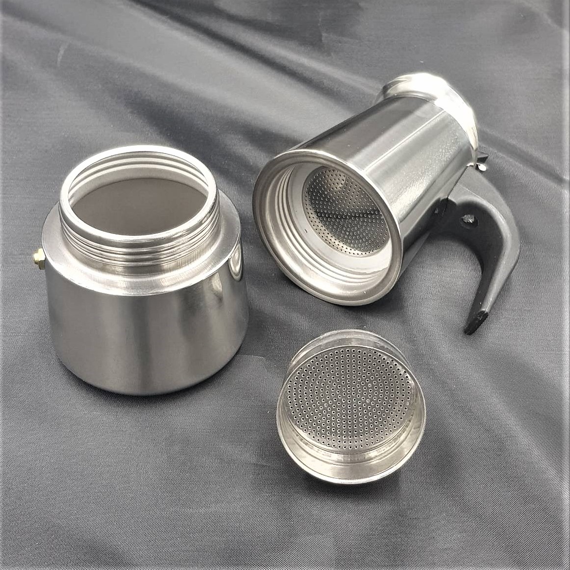 หม้อต้มกาแฟสแตนเลสขนาด 200 ml หรือ 4 CUP ESPRESSO MAKER รหัส 0944